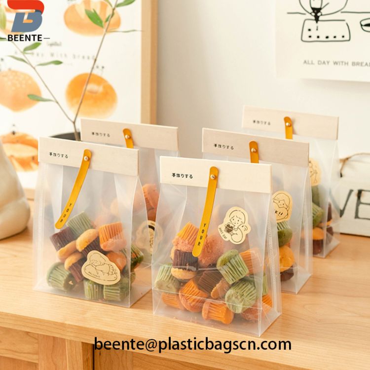 Plastik Çerez Şeker Snack Noel Hediye Çantaları